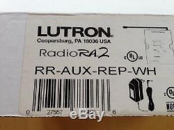 Lutron Radio RA2 RR-AUX-REP-WH, Auxiliary Repeater, Lighting Dimmer Switches