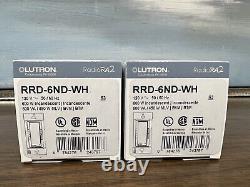 Lutron RadioRA 2 Maestro Neutral LED Dimmer 600W White RRD-6ND-WH (PRICE FOR 1)