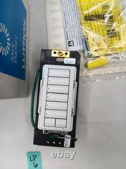 Lutron RadioRA 2 RRD-H6BRL-WH Hybrid Keypad Dimmer, Open Box Lutron RadioRA 2 RRD-H6BRL-WH Hybrid Keypad Dimmer, Open Box