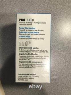Lutron RadioRA 3 Sunnata PRO LED+ RF Touch Dimmer (RRST-PRO-N-BW)