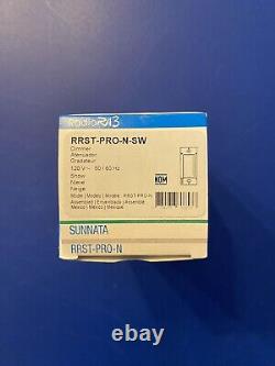 Lutron RadioRA 3 Sunnata PRO LED+ RF Touch Dimmer Snow White (RRST-PRO-N-SW)