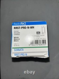Lutron RadioRA 3 Sunnata PRO LED+ RF Touch Dimmer White (RRST-PRO-N-WH)