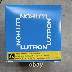 Lutron RadioRA2 RRD-H6BRL-WH Hybrid Keypad Dimmer 120V White Engraving