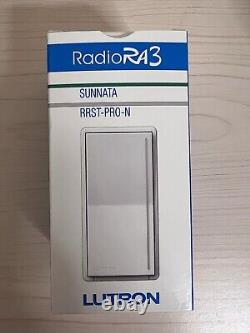 Lutron RadioRa3 2 RRST-PRO-N-WH Sunnata Dimmer Switch Wireless Wi-Fi Home Kit Ap