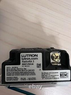 Lutron RadioRa3 2 RRST-PRO-N-WH Sunnata Dimmer Switch Wireless Wi-Fi Home Kit Ap