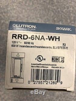 Lutron Rrd-6na-wh Radio Ra 2 Lighting Dimmer Switch, 120 Volt 600 Watt Skylark