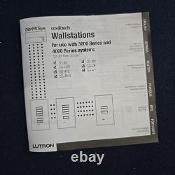 Lutron SG-4SN-WH-EGN Light and Dimmer Switches EA 12v Class 2 4 Switch