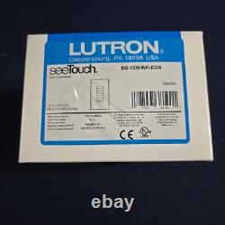 Lutron SG-4SN-WH-EGN Light and Dimmer Switches EA 12v Class 2 4 Switch