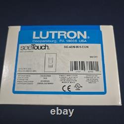 Lutron SG-4SN-WH-EGN Light and Dimmer Switches EA 12v Class 2 4 Switch