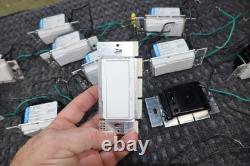 Lutron Single Pole Preset Dimmer Switch Model DV-600P White Lot (15) 600 Watt