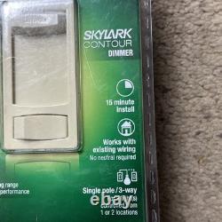 Lutron Skylark Contour LED+ Dimmer Switch for LED and Incandescent Bulbs (15PK)