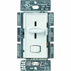 Lutron Skylark SCL-153PR-WH 150-Watt Dimmer with Switch White- 10 pack