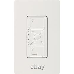 Lutron Smart Lighting Dimmer Switch 120V Wireless Remote Control White (6-Pack)