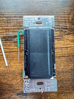 Lutron Sunnata RRST-PRO-N Smart PRO Dimmer Switch RadioRA 3 Midnight Black