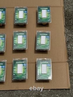 Lutron Sunnata Touch Dimmer STCL-153PH-WH White LED+ 15pcs