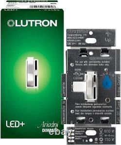 Lutron Toggler Dimmer Switch Single-Pole 3-Way Led+ AYCL-153P-WH 12 PACK