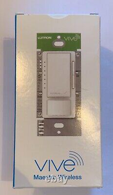 Lutron Vive Mrf2s-8sd010-wh Maestro 0-10v Wireless Rf Sensor Dimmer