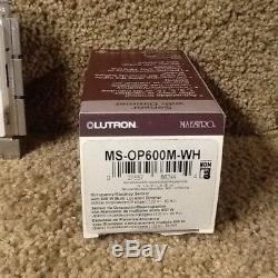 Lutron maestro MS-OP600M-WH occupancy vacancy auto automatic light switch lot 5