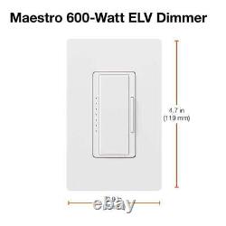 Maestro Digital Dimmer Switch for Electronic Low Voltage, 600WithMulti-Location