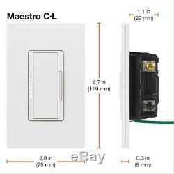 Maestro Dimmer Switch Fits Dimmable LED Halogen Incandescent Light Bulbs 6-Pack