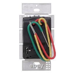 Maestro Fan Control and Light Dimmer for Dimmable Leds, Incandescent, and Halog