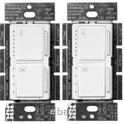 Maestro Fan Control and Light Dimmer for Dimmable Leds, Incandescent, and Halog