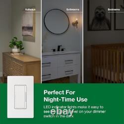 Maestro LED+ Dimmer Switch for Dimmable LED, Halogen and Incandescent Bulbs