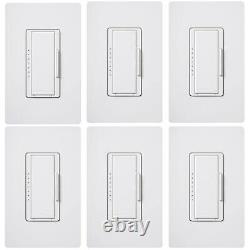 Maestro LED+ Dimmer Switch withWallplate for Dimmable LED Bulbs, 150WithSingle-Pole