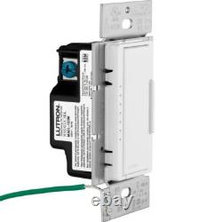 Maestro LED+ Dimmer Switch withWallplate for Dimmable LED Bulbs, 150WithSingle-Pole