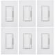 Maestro Led+ Dimmer Switch Withwallplate For Dimmable Led Bulbs, 150withsingle-pole O