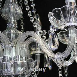 Maria Theresa Crystal Chandelier Light Clear Glass K9 Crystal Light Fixture