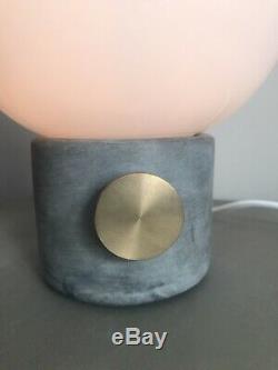 Menu JWDA Lamp Concrete Grey Brass Dimmer Switch Light Brand New UK Plug