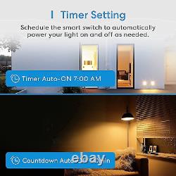 Meross 3 Way Smart Dimmer Switch Kit & Smart Light Switch