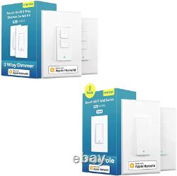 Meross 3 Way Smart Dimmer Switch Kit & Smart Light Switch