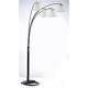 Milton Greens Stars A6966bk Silvia Adjustable Arc Floor Lamp With Dimmer Switch