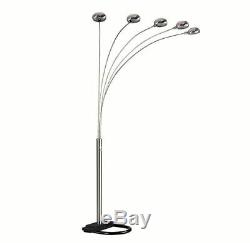 Modern Floor Lamps Tall For Living Room Lighting Adjustable With Dimmer Switch