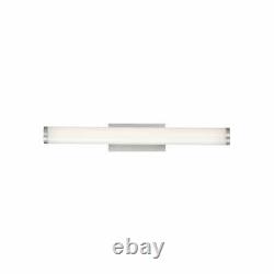 Modern Forms Sabre LED Bathroom Vanity Light in Brushed Aluminum