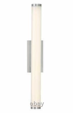 Modern Forms Sabre LED Bathroom Vanity Light in Brushed Aluminum