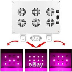 Morsen MAX12 Super Bright led grow Light 3600W with On Off Dimmer Switch