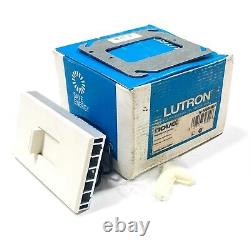 N-100-WH Lutron Nova Incandescent Dimmer, 120VAC, 60Hz, 1000W