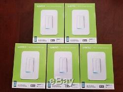 NEW (5 PACK LOT) Wemo Dimmer WiFi Light Switch Works withAlexa & Google Assistant