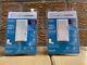 New Lot Of Two (2) Caseta By Lutron Led+ Diva Smart Dimmer White (dvrf-6l-wh-rc)