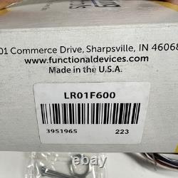 NEW RIB Lighting Controls LR01F600 Advanced Enclosed Phase Dimmer 600W 120VAC