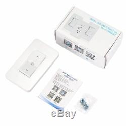NEW Smart Wi-Fi Light Dimmer Switch Works with Amazon Alexa Google White EA