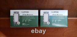 New 6 (2x 3 Pack) Lutron Diva Dimmers White DVCL-153P-WH-3 LED CFL Light Switch