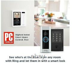 New Brilliant All-in-One Smart Home Control 3-Light Switch Panel BHA120US-WH3