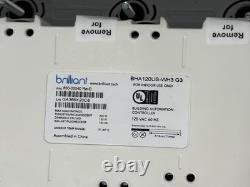 New Brilliant F3, 3-Switch Panel Smart Home Model BHA 120US-WH3 G3