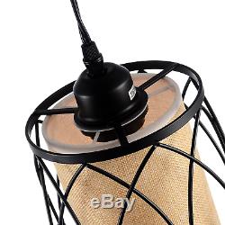 New HMVPL Swag Plug In Pendant Light 15 Ft Hanging Cord On Off Dimmer Switch