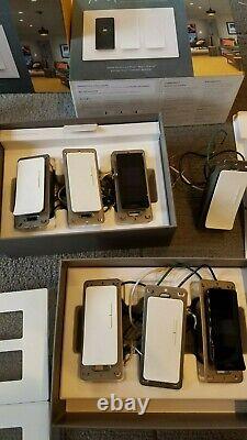 Noon OLED Smart Light Switch Full Kit (2x) and accessories