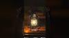 North Point Vintage Led Lantern With Built In Dimmer Switch Copper Reel